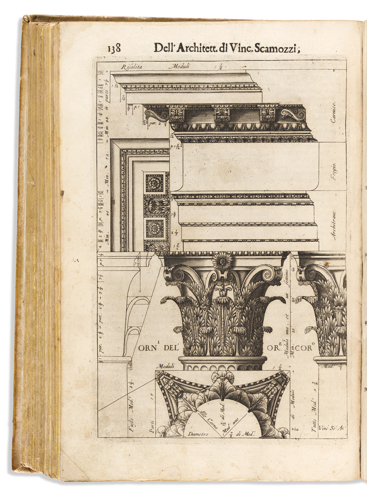 Scamozzi, Vincenzo (1548-1616) L’Idea Della Architettura Universale.